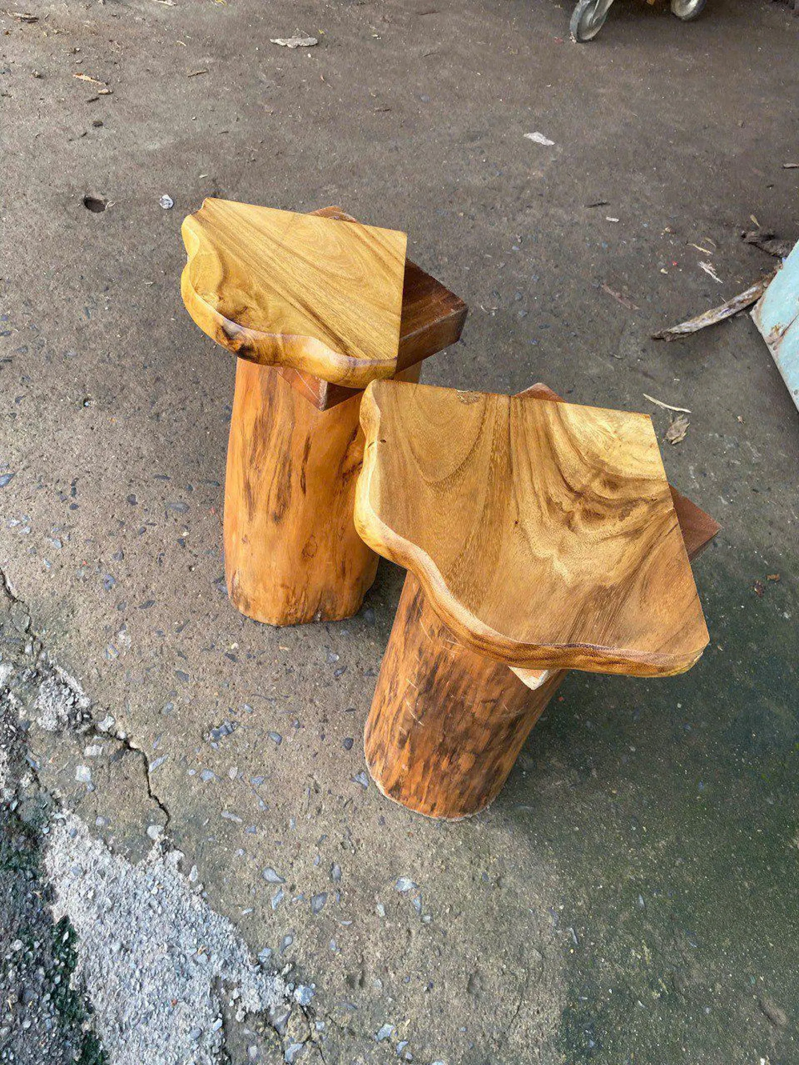 Rustic Corner Wall Shelf For Books And Holiday Decor - Image 4